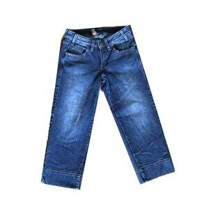 JAG Women's Cropped Capri Stretch Jeans, Mid-Rise, Size 6